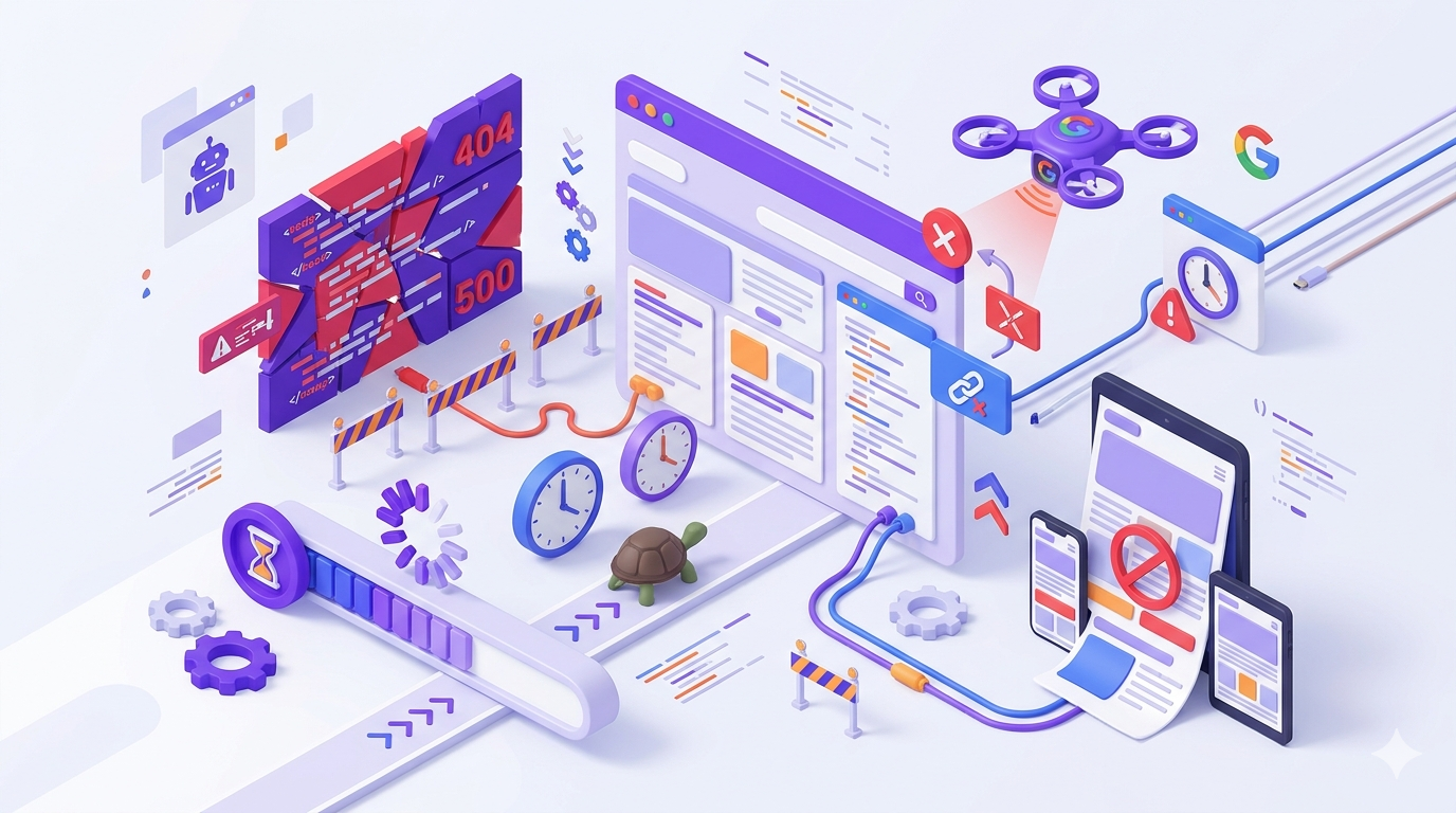 7 erreurs SEO fréquentes qui freinent votre référencement