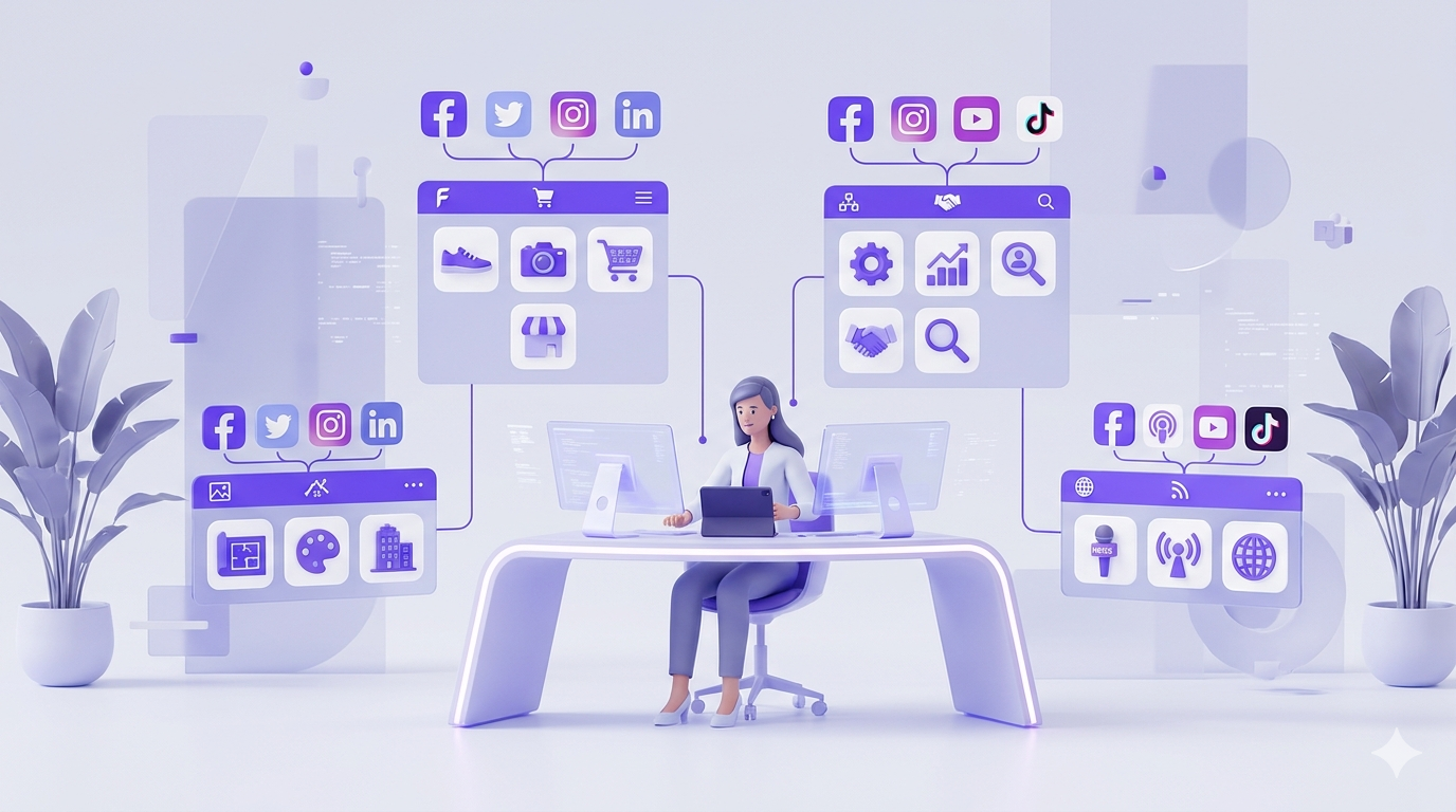 Réseaux sociaux pour entreprises : lesquels choisir selon votre activité